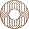 Ekena Millwork Empire Wood Fretwork Pierced Ceiling Medallion, Walnut, 26"OD x 9 1/2"ID x 3/8"T CMWP26X26X0375EPWA - alternate 1